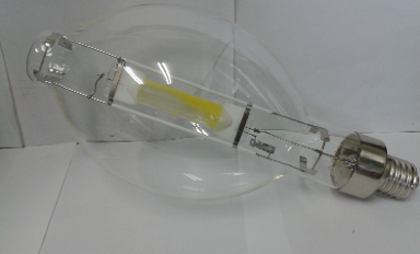 หลอดไฟ1500Wยี่ห้อMETAL HALIDE LAMP มีสีเขียว เหลือง